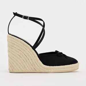 Satin Espadrilles